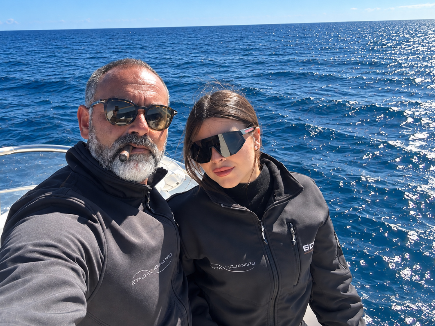 Renato e Federica Grimaldi